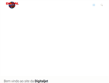 Tablet Screenshot of digitaljet.com.br